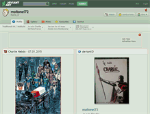 Tablet Screenshot of moltonel72.deviantart.com