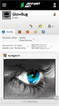 Mobile Screenshot of glowbug.deviantart.com