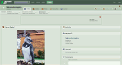 Desktop Screenshot of falconstormpics.deviantart.com
