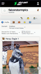 Mobile Screenshot of falconstormpics.deviantart.com