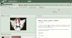 Desktop Screenshot of crueltyinpoetry.deviantart.com
