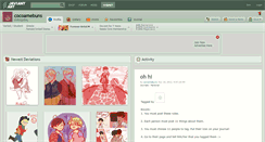 Desktop Screenshot of cocoamebuns.deviantart.com