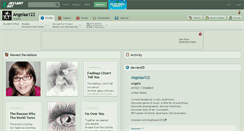 Desktop Screenshot of angelaa122.deviantart.com