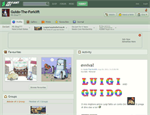 Tablet Screenshot of guido-the-forklift.deviantart.com