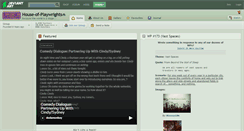 Desktop Screenshot of house-of-playwrights.deviantart.com