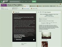 Tablet Screenshot of house-of-playwrights.deviantart.com