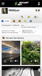Mobile Screenshot of hellsluv.deviantart.com
