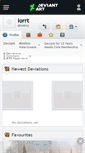 Mobile Screenshot of iorrt.deviantart.com