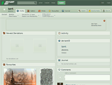 Tablet Screenshot of iorrt.deviantart.com