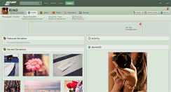 Desktop Screenshot of elyazi.deviantart.com
