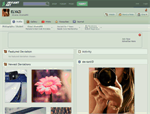 Tablet Screenshot of elyazi.deviantart.com