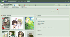 Desktop Screenshot of germania-sama.deviantart.com