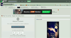Desktop Screenshot of drummersunite11.deviantart.com
