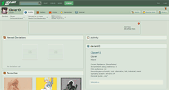 Desktop Screenshot of clover13.deviantart.com