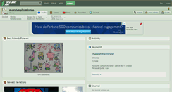 Desktop Screenshot of marshmellominnie.deviantart.com