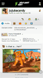Mobile Screenshot of jujubacandy.deviantart.com