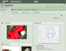 Tablet Screenshot of fma3friends.deviantart.com