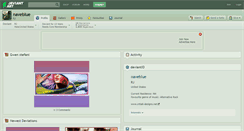 Desktop Screenshot of naveblue.deviantart.com