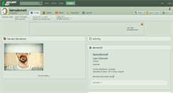 Desktop Screenshot of liamodonnell.deviantart.com