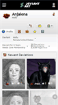 Mobile Screenshot of anjalena.deviantart.com