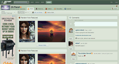 Desktop Screenshot of 3d-planet.deviantart.com