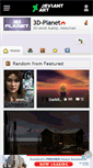 Mobile Screenshot of 3d-planet.deviantart.com
