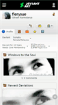 Mobile Screenshot of fierysue.deviantart.com