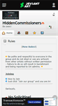 Mobile Screenshot of hiddencommissioners.deviantart.com