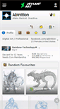 Mobile Screenshot of abinition.deviantart.com