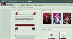 Desktop Screenshot of lucy-fc.deviantart.com