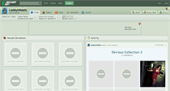 Desktop Screenshot of lesleyinheels.deviantart.com