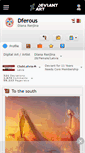 Mobile Screenshot of dferous.deviantart.com