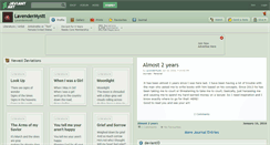 Desktop Screenshot of lavendermystt.deviantart.com