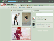 Tablet Screenshot of fashionistta.deviantart.com