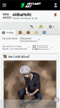 Mobile Screenshot of akibaholic.deviantart.com