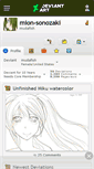 Mobile Screenshot of mion-sonozaki.deviantart.com