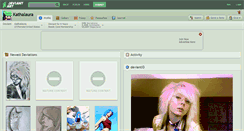 Desktop Screenshot of kathalaura.deviantart.com
