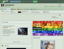 Tablet Screenshot of kaikennatsuki.deviantart.com
