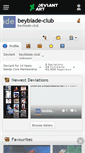 Mobile Screenshot of beyblade-club.deviantart.com