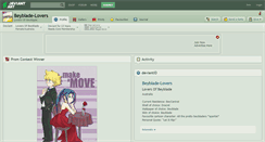 Desktop Screenshot of beyblade-lovers.deviantart.com