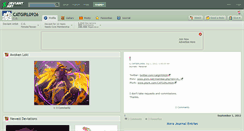 Desktop Screenshot of catgirl0926.deviantart.com