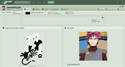 Desktop Screenshot of gaaraskittygirl.deviantart.com