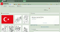 Desktop Screenshot of gangsterart.deviantart.com