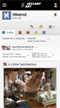 Mobile Screenshot of nikemd.deviantart.com