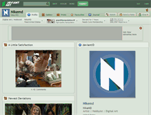 Tablet Screenshot of nikemd.deviantart.com