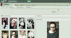 Desktop Screenshot of danidoro.deviantart.com