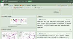 Desktop Screenshot of jorama.deviantart.com