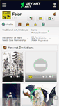 Mobile Screenshot of felor.deviantart.com