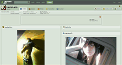 Desktop Screenshot of lauren-ann.deviantart.com