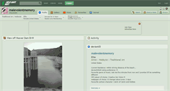 Desktop Screenshot of malevolentmemory.deviantart.com